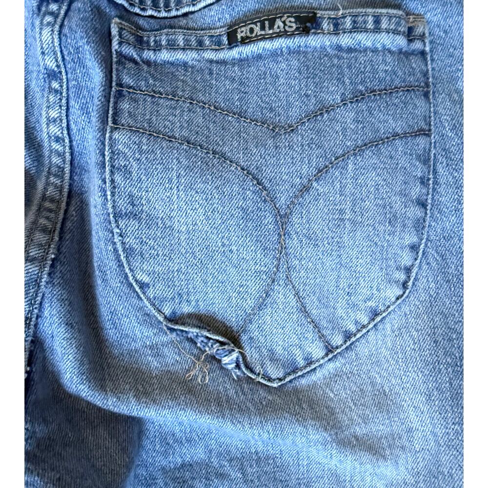 ROLLA'S East Coast High Rise Flare Karen Blue Jeans Size 26 - Picture 3 of 10